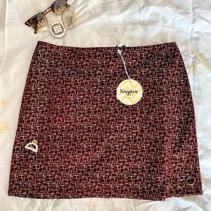 NWT! Hayden Los Angeles Mod Mini Skirt Size Medium